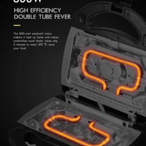 3 in 1 Waffle Maker Sandwich Maker and Grill