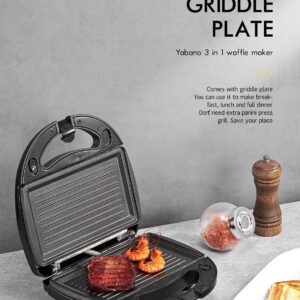 3 in 1 Waffle Maker Sandwich Maker and Grill
