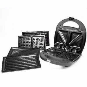 3 in 1 Waffle Maker Sandwich Maker and Grill