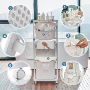 3 tier Multifunctional basket