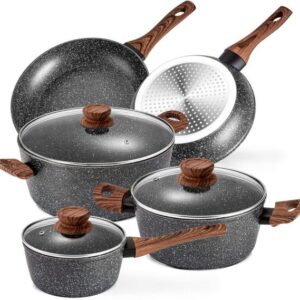 8 Pcs Cookware Set