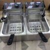 Double deep fryer