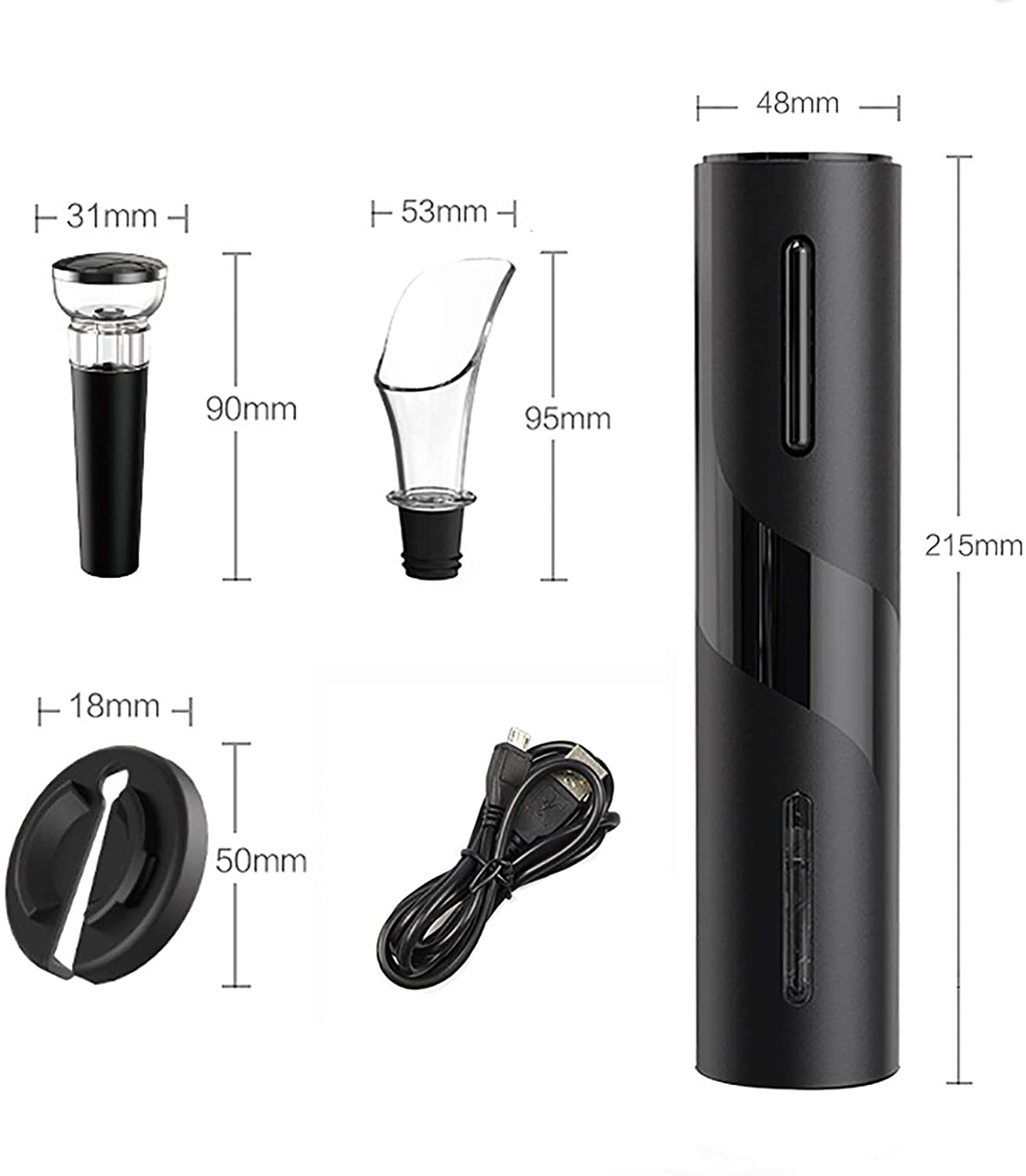 Electric wine or cock opener