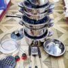 Harraz 25 PCS Stainless Steel Cookware Set