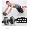 Powerstretch AB Wheel Roller Exercise Fitness