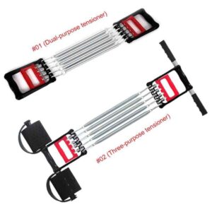 3 In 1 Chest Developer Spring Expander with Hand Grip and Pedal