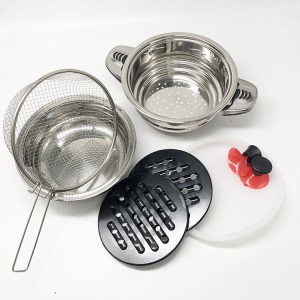 27 Pcs Stainless Cookware